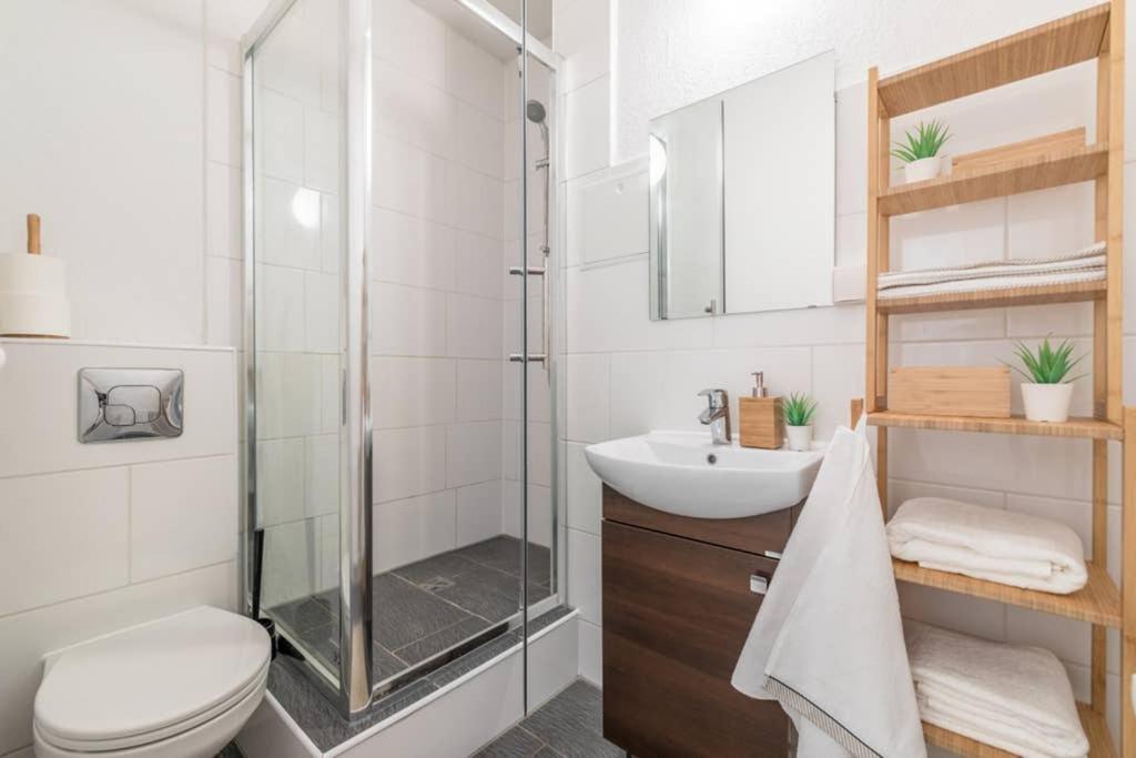 Sauber Und Modern, Netflix, Wifi, Leipzig Flair, Kueche Apartman Kültér fotó